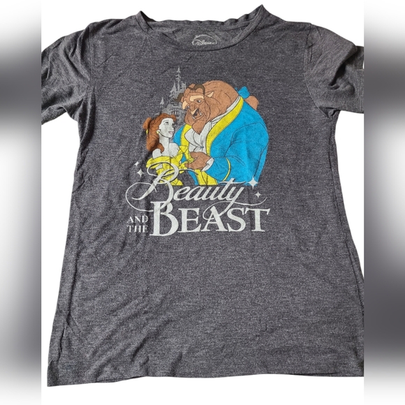 DISNEY | BEAUTY & THE BEAST | GRAPHIC T-SHIRT |  SIZE LARGE - Picture 2 of 10